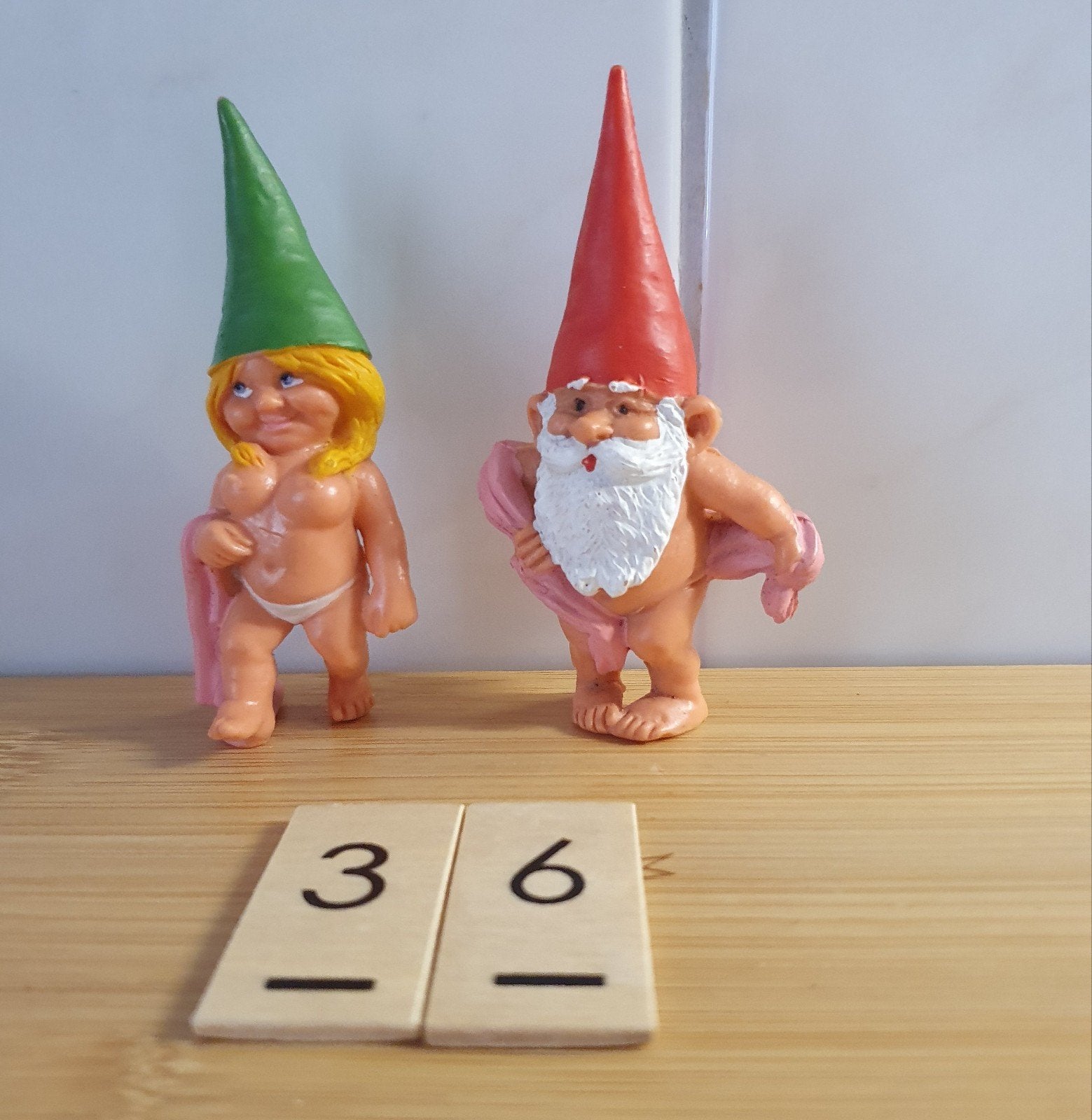 David en Lisa, kabouters, Rien Poortvliet, bloot, Verzamelen, Ophalen of Verzenden, Zo goed als nieuw
