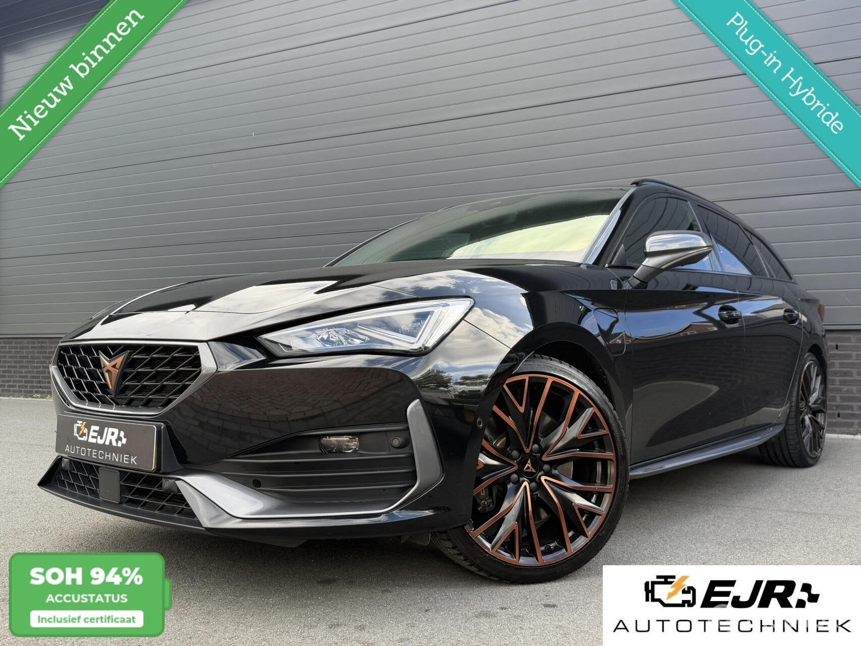 CUPRA Leon Sportstourer 1.4 e-Hybrid VZ Copper Edition VOL!, Auto's, 77 km/l, Gebruikt, 4 cilinders, Met garantie (alle)