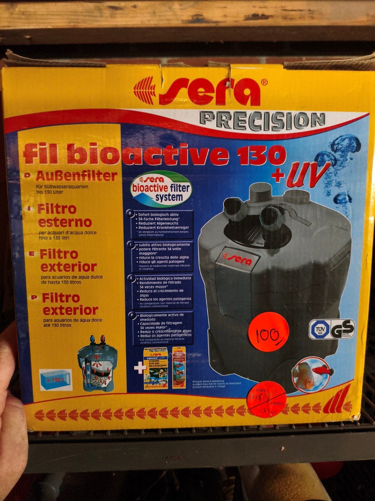 sera buiten filter met uv licht, Sera, Inclusief slangen, Nieuw, Ophalen of Verzenden