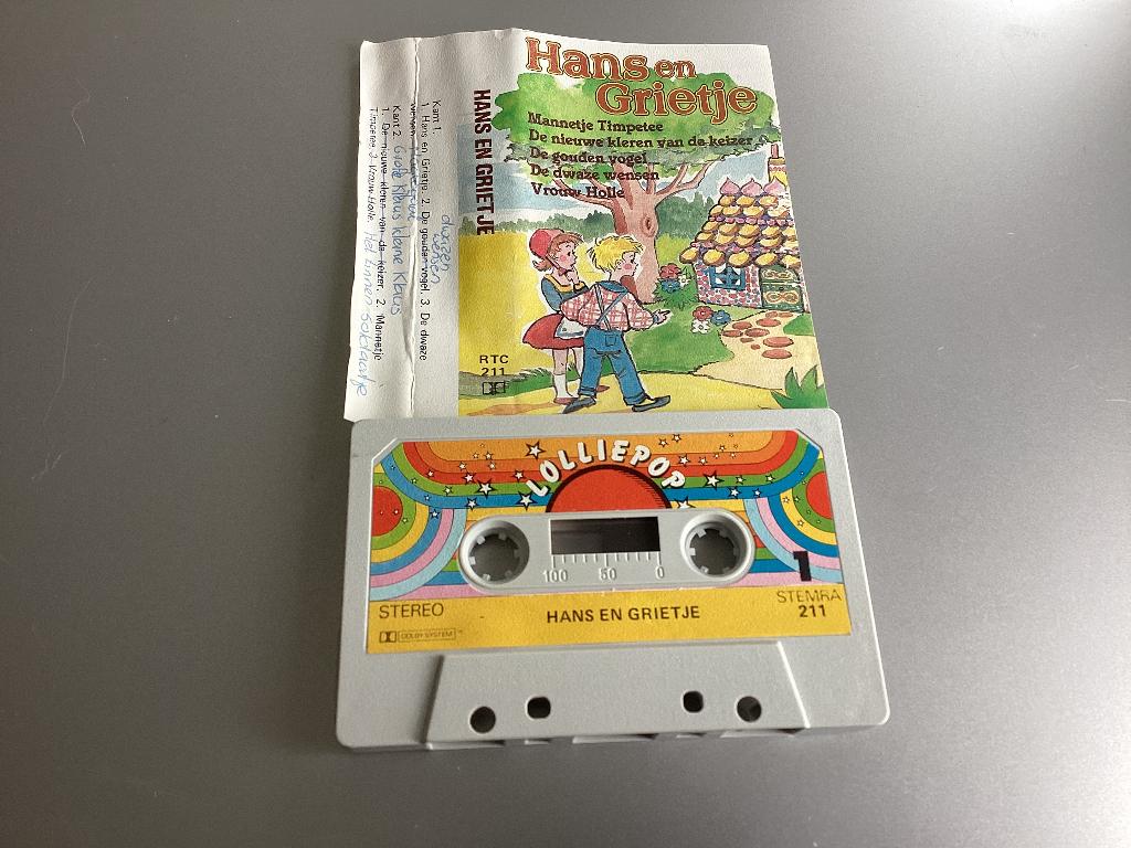 Hans en Grietje MC, Cd's en Dvd's, Cassettebandjes, Gebruikt, Kinderen en Jeugd, 1 bandje, Ophalen of Verzenden