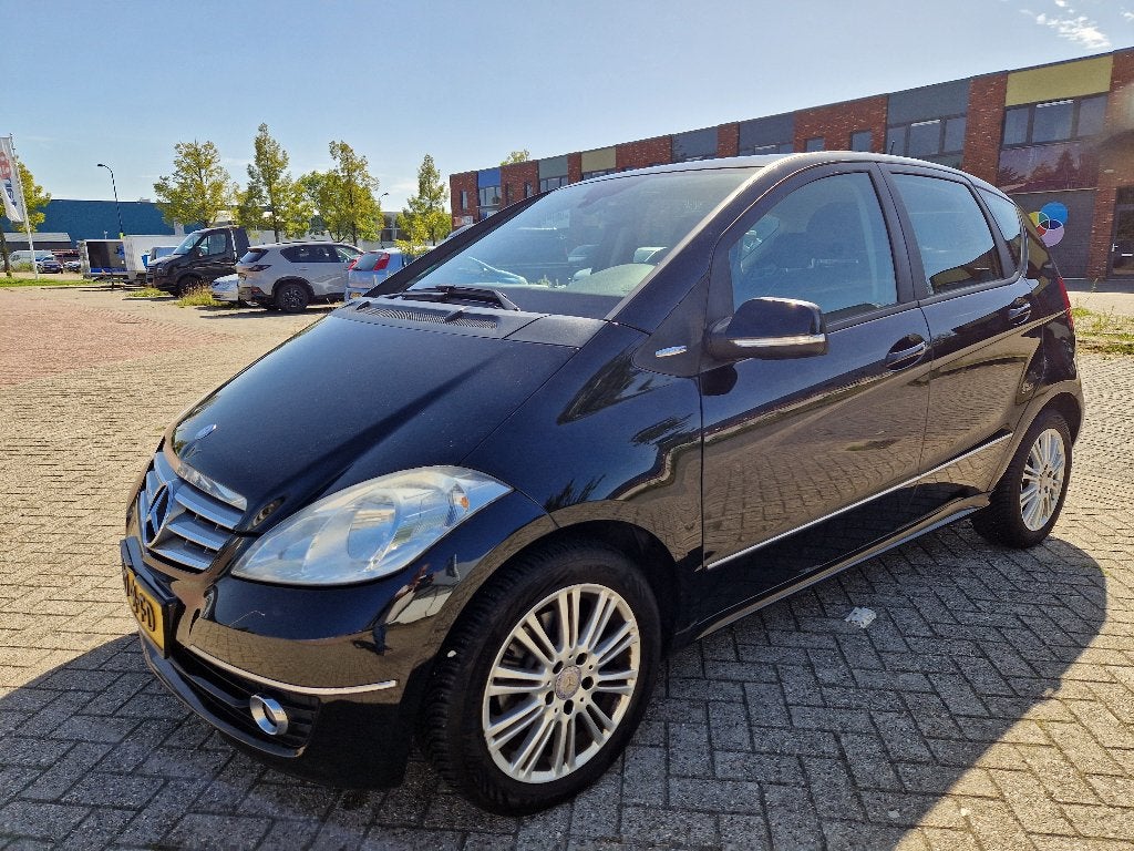 Mercedes-Benz A-Klasse A150, 5DRS AUT 2008 Zwart, Nieuwe APK, 15 km/l, 1498 cc, Zwart, Particulier