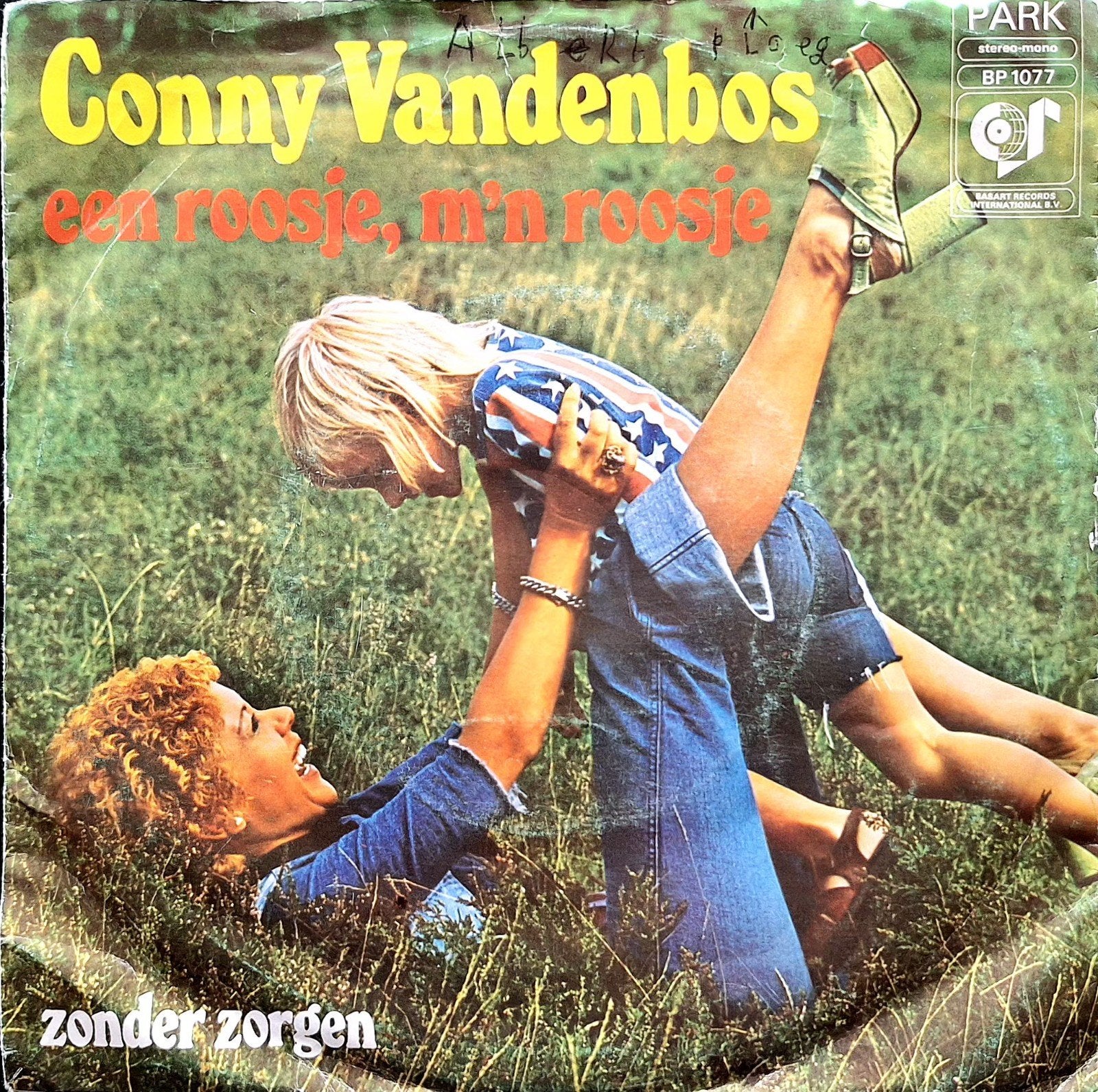 7"/SINGLE  CONNY VANDENBOS - Een Roosje, M'n Roosje, Ophalen of Verzenden, Gebruikt, Nederlandstalig