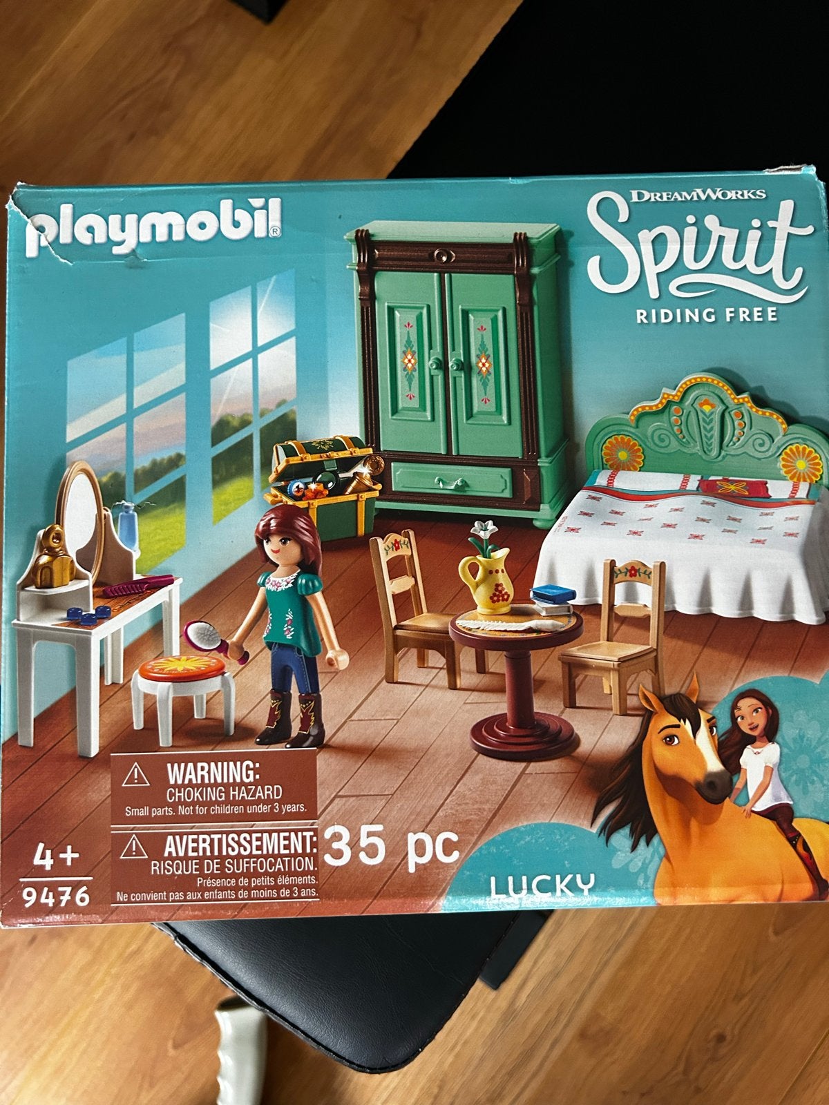 Playmobil 9476 Spirit Lucky's Slaapkamer - Mist boek, Gebruikt, Complete set, Overige typen, Ophalen of Verzenden