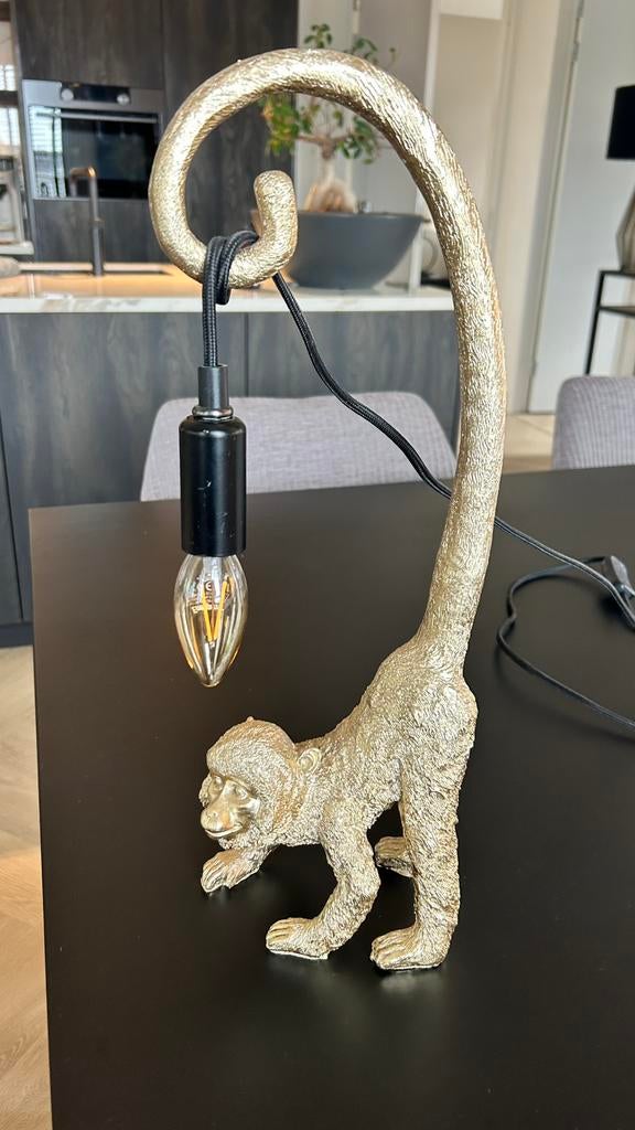 Tafellamp aap, Ophalen of Verzenden, Zo goed als nieuw, Minder dan 50 cm