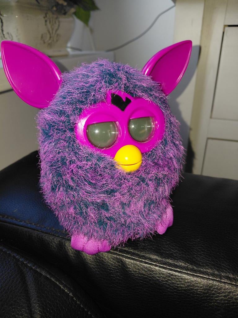 Furby - Paars/Blauw Interactief Speelgoed, Ophalen of Verzenden, Gebruikt, Overige typen