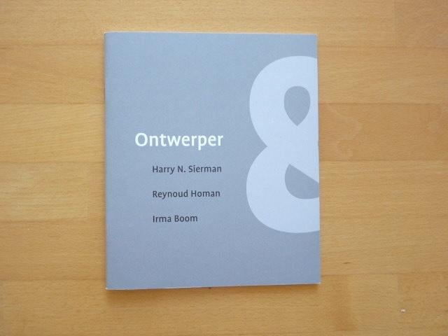 Ontwerper & opdrachtgever o.a. Irma Boom & Paul Fentener, Boeken, Ophalen of Verzenden, Zo goed als nieuw, Grafische vormgeving