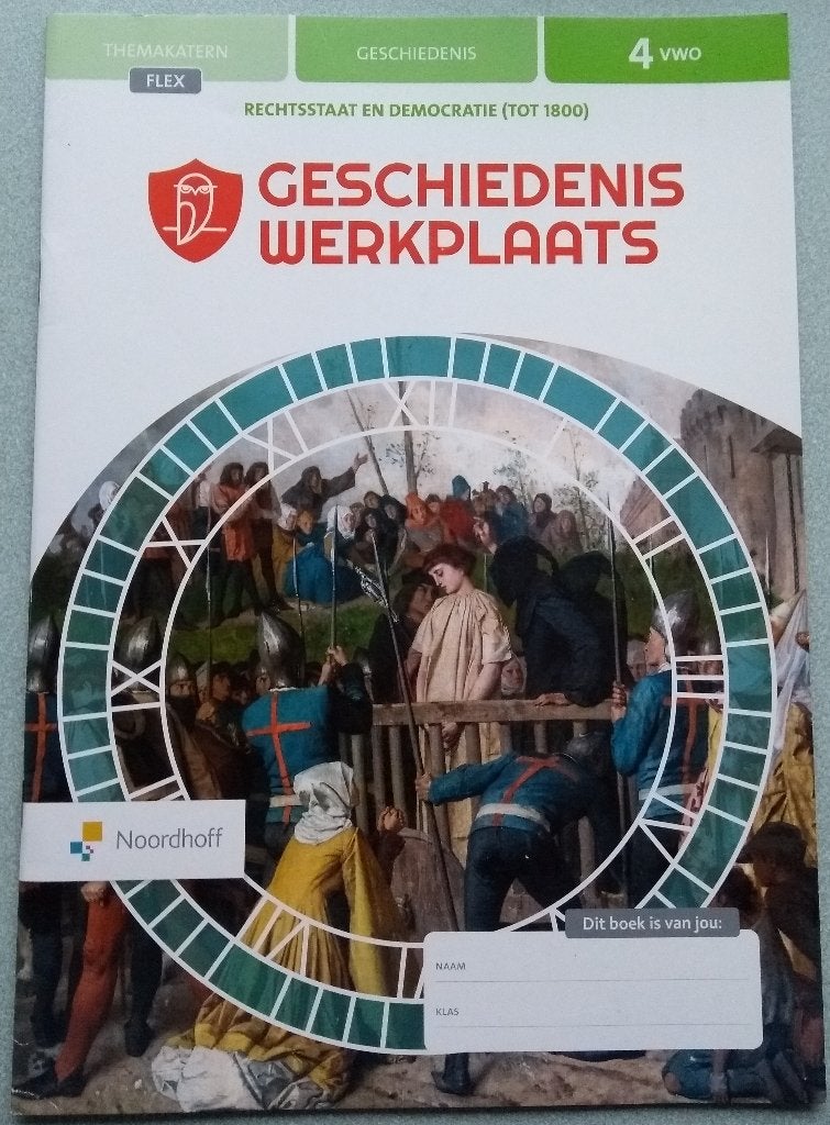 9789001298319 Geschiedeniswerkplaats Rechtsst en Democr 4v, Verzenden, Zo goed als nieuw, Overige niveaus