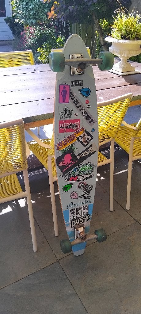Longboard/skateboard van Silhouette, Ophalen, Gebruikt, Skateboard, Longboard