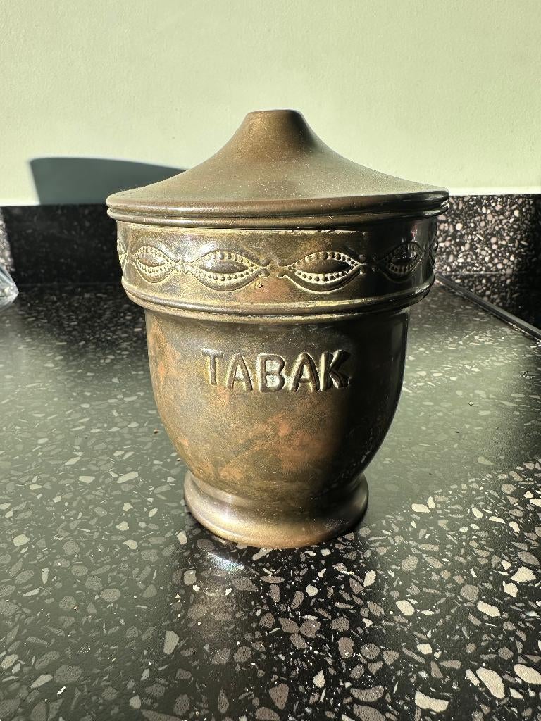 Koperen Tabak pot tabakspot. CK Tiel., Ophalen of Verzenden, Gebruikt, Gebruiksvoorwerp