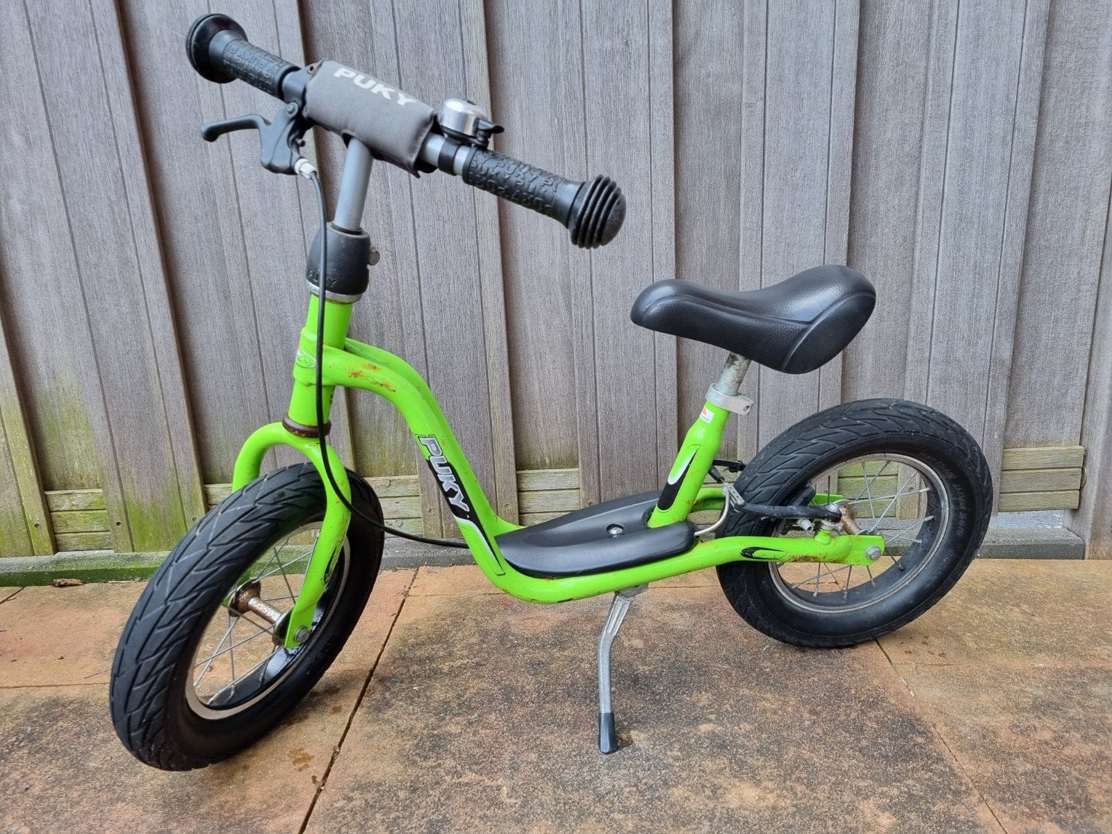 Groene Puky loopfiets LR XL / Grote groot loopfietsje, Ophalen, Gebruikt, Loopfiets