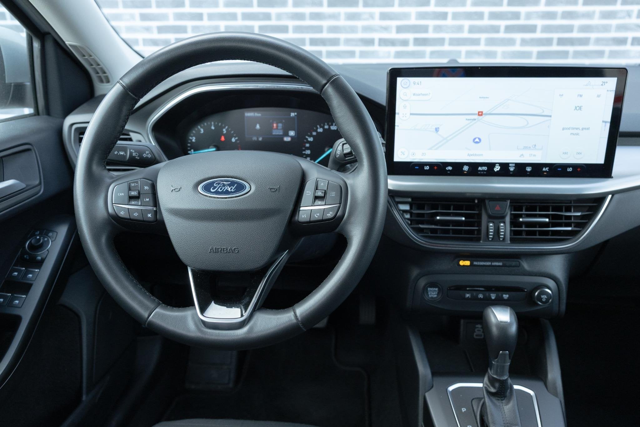 Ford Focus Wagon 1.0 EcoBoost Hybrid 155 Titanium | Navigati, Auto's, Ford, Stof, Gebruikt, Origineel Nederlands, 155 pk