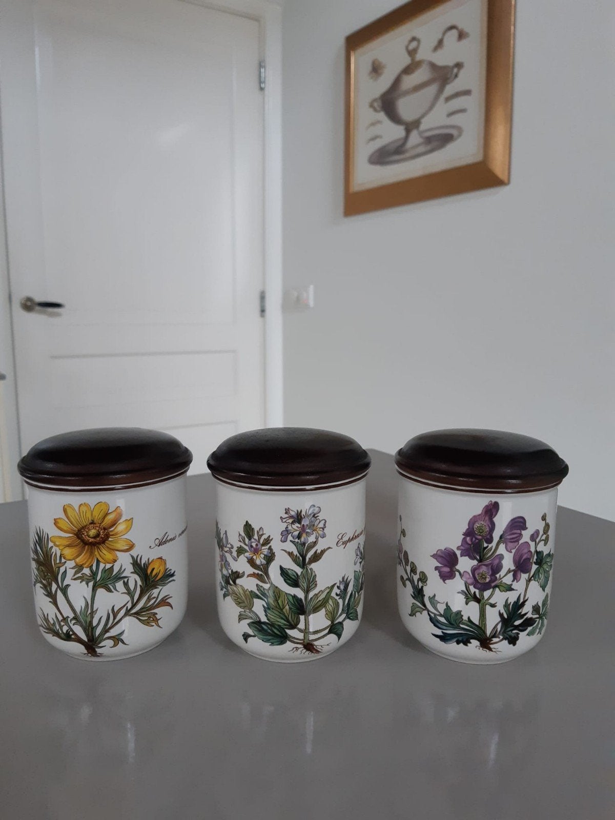 Set van 3 Voorraadpotten Villeroy en Boch Botanica, Overige typen, Ophalen of Verzenden, Zo goed als nieuw, Overige stijlen