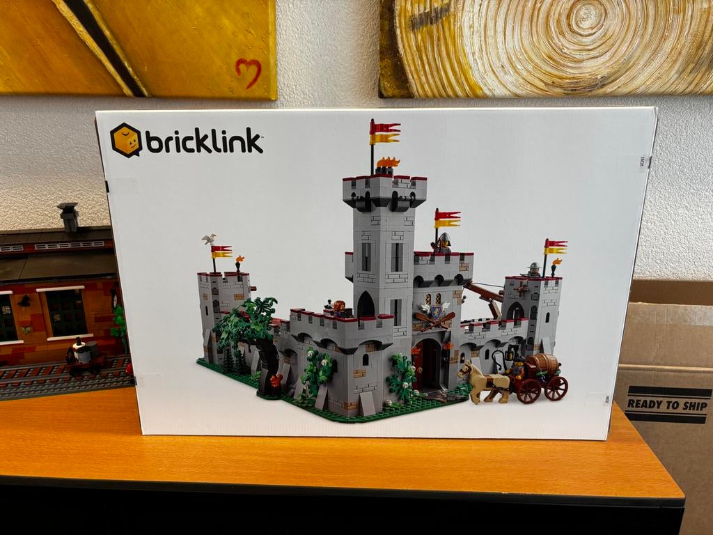 Bricklink Medieval Seaside Market 910047 LEGO, Ophalen, Nieuw, Complete set, Lego
