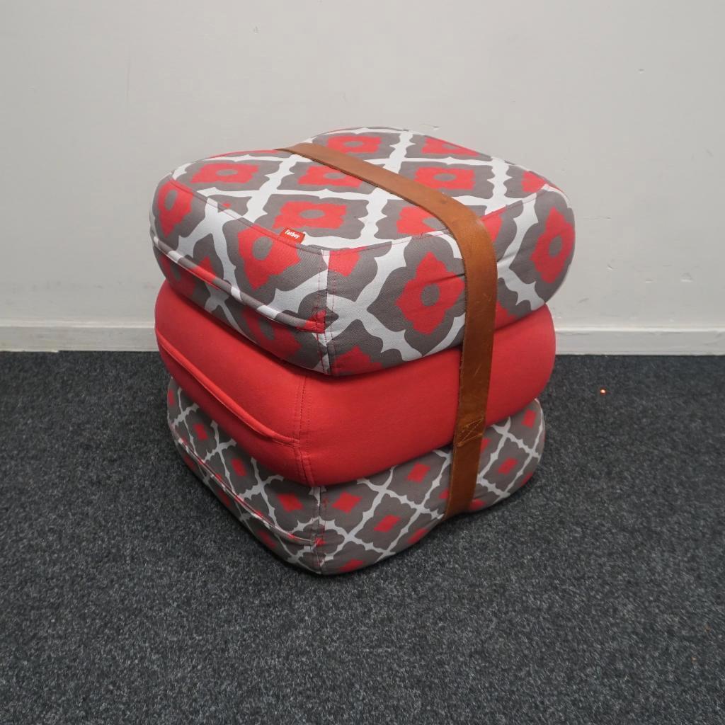 Baboesjka | Fatboy | Poef | Zitkussen | Amalia Rose, Huis en Inrichting, Minder dan 50 cm, Gebruikt, -, Vierkant