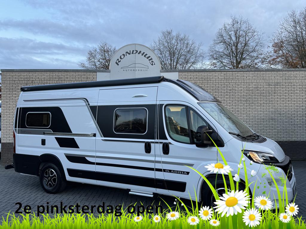 Adria Twin Supreme 640 SLB 140 pk AUTOMAAT 9-Traps Euro6 Fia, Automaat, Buscamper of Camperbus, Tot en met 2, 6 tot 7 meter