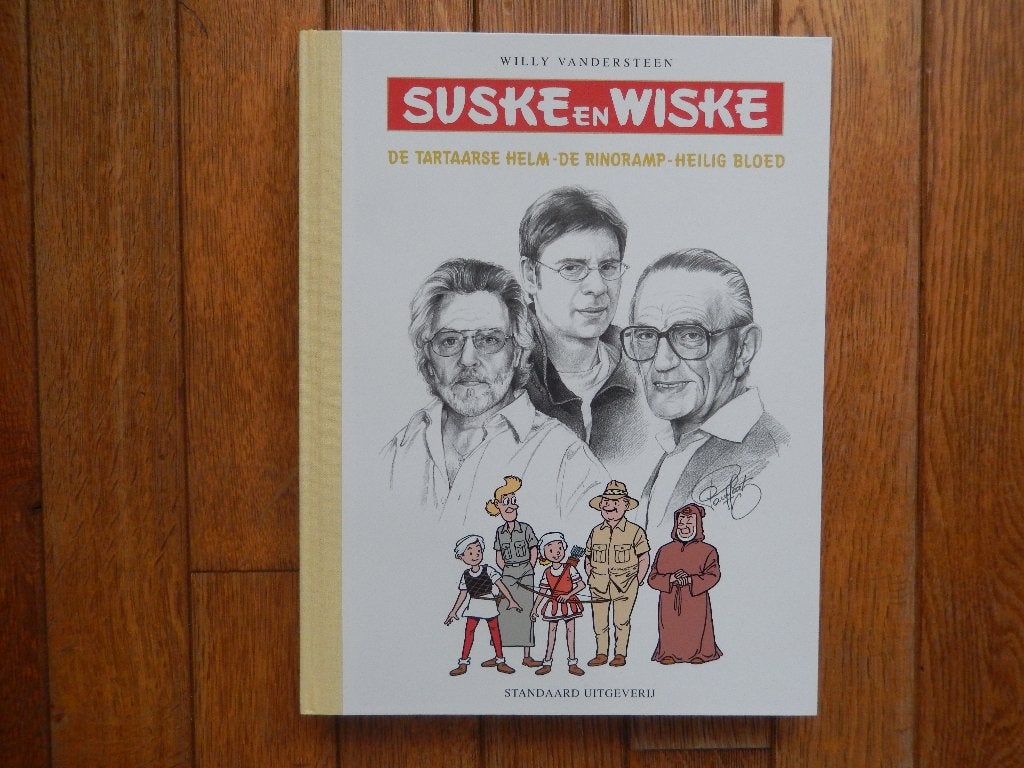 Suske & Wiske – De tartaarse helm-De riniramp-Heilig bloed., Eén stripboek, Nieuw, Ophalen of Verzenden, Studio Vandersteen