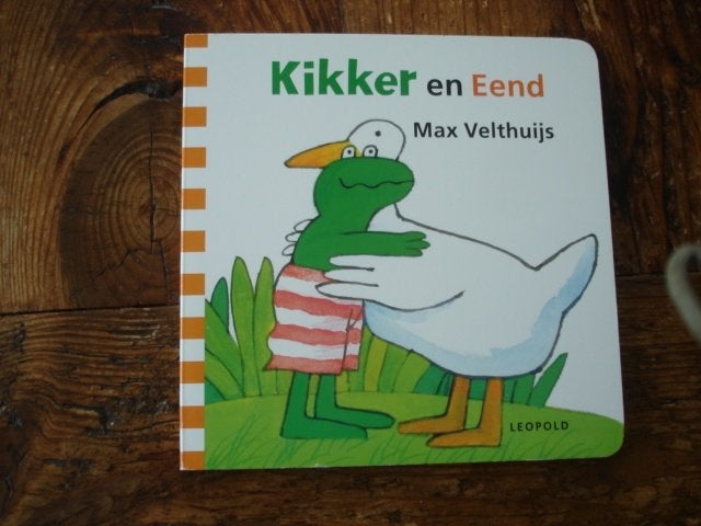 kleuter,04(1332) kikker en eend, door max velthuijs., Ophalen of Verzenden, Zo goed als nieuw, Fictie algemeen