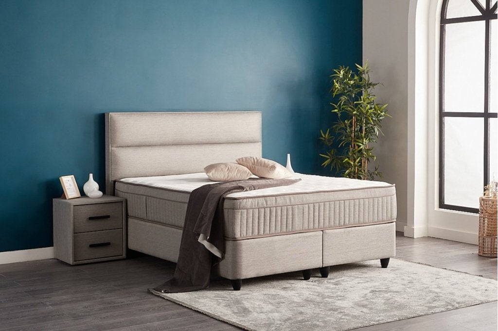 Suna twijfelaar opbergbed - 120x200 - Grijs, Niet ingevuld, Niet ingevuld, Niet ingevuld