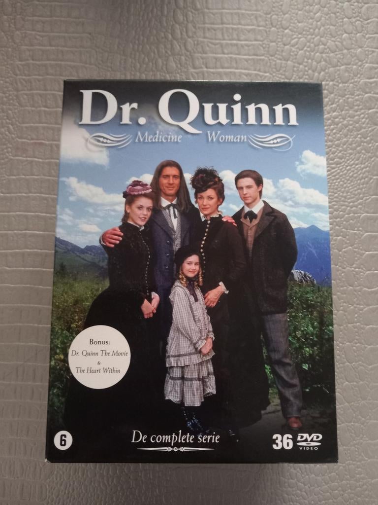 Dr. Quinn medicine woman compleet, Cd's en Dvd's, Boxset, Drama, Ophalen of Verzenden, Zo goed als nieuw