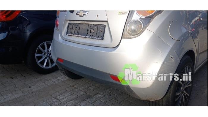Achterbumper van een Chevrolet Spark, Gebruikt, -, Ophalen of Verzenden, Bumper