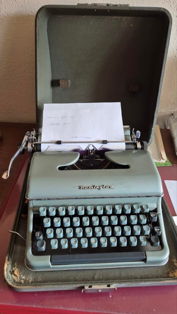Remington senior Riter typemachine, Diversen, Typemachines, Ophalen