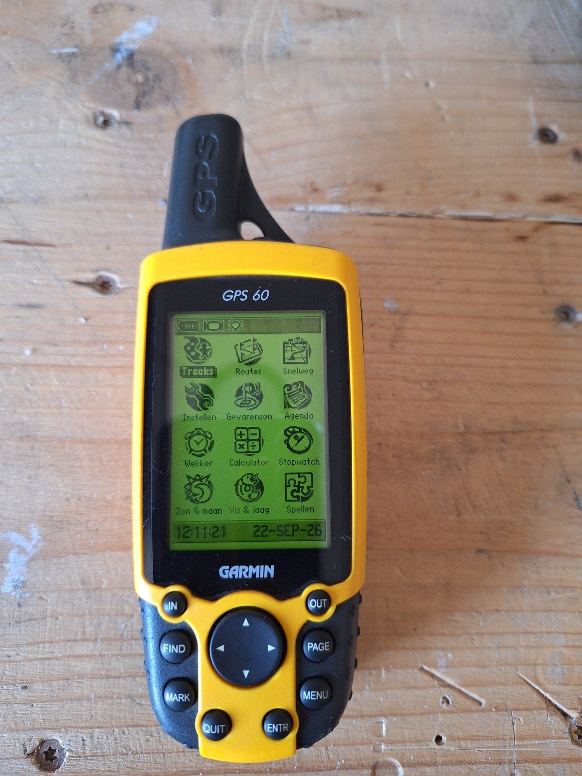 Garmin GPS 60 Handheld GPS-ontvanger, Ophalen, Gebruikt
