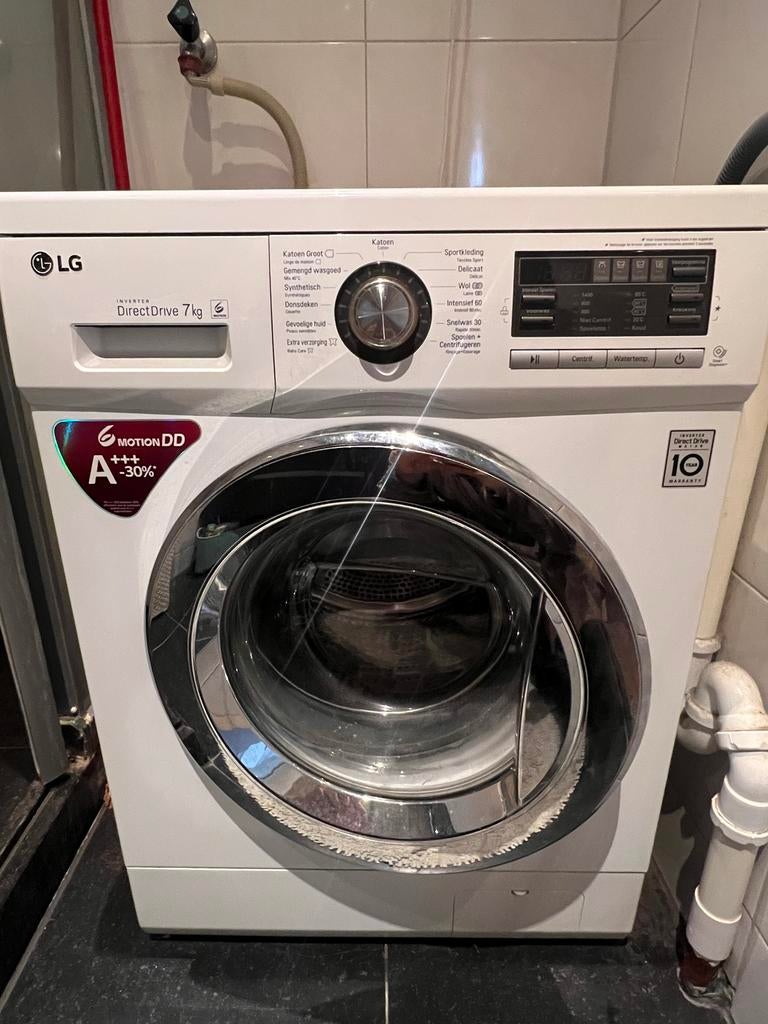 LG Direct Drive 7kg Wasmachine A+++ - Ophalen, Ophalen, Gebruikt, 85 tot 90 cm, 1200 tot 1600 toeren