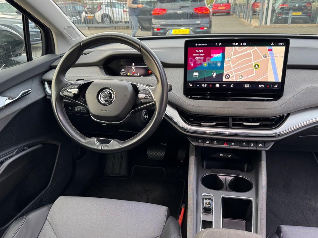 Skoda Enyaq iV 60 Business | SOH 92% | Navi, Automaat, Achterwielaandrijving, Zwart, Origineel Nederlands