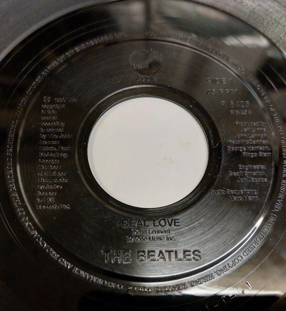 The Beatles VINYL SINGLE Real Love Jukebox promo McCartney, Limited edition, Verzenden, Zo goed als nieuw, Pop