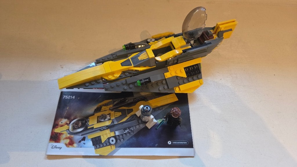 Lego Star Wars Set 75214 Anakin's Jedi Starfighter, Star Wars, Lego, Ophalen of Verzenden, Zo goed als nieuw