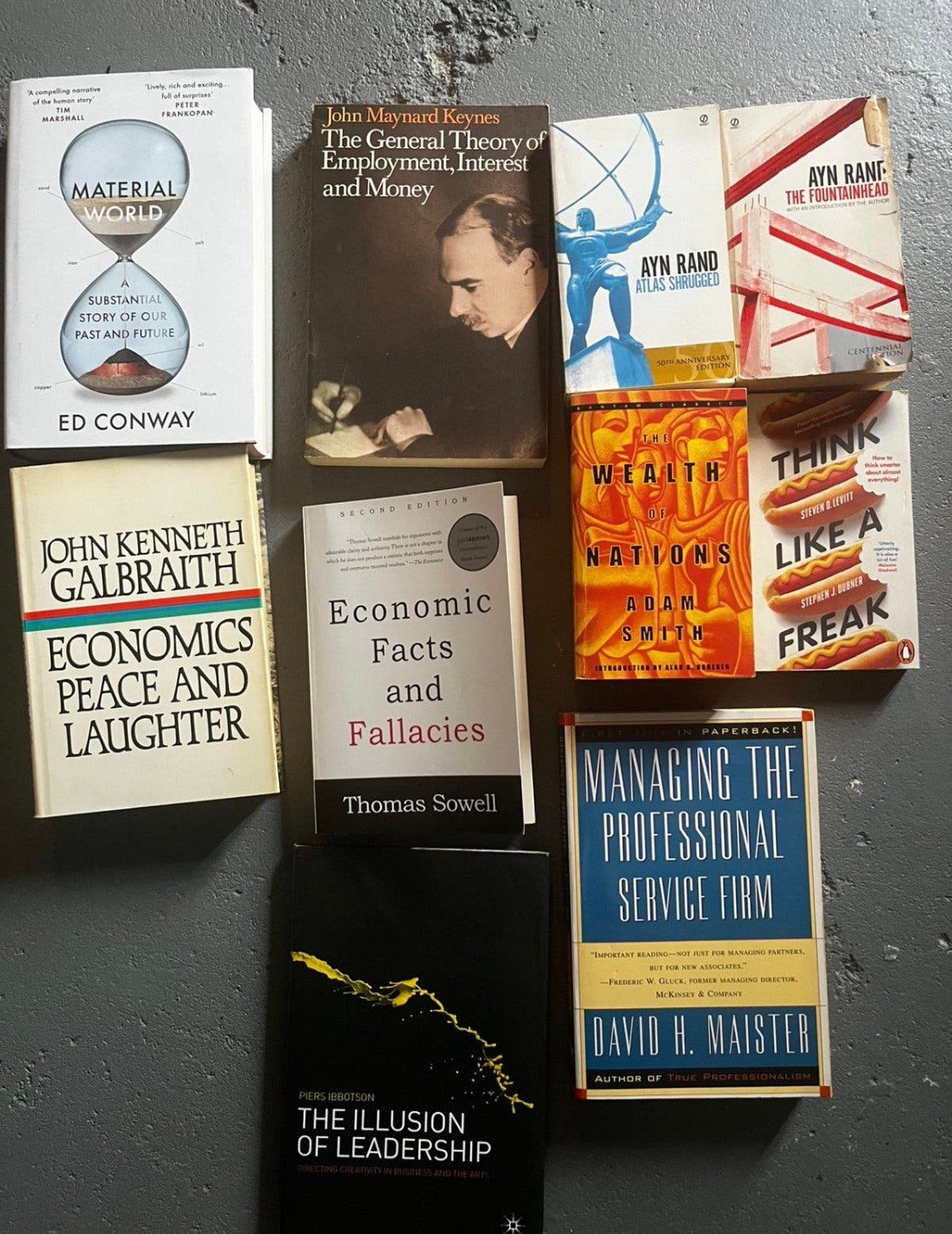 boeken filosofie economie philosophy economy books Ayn Rand, Ophalen, Gelezen