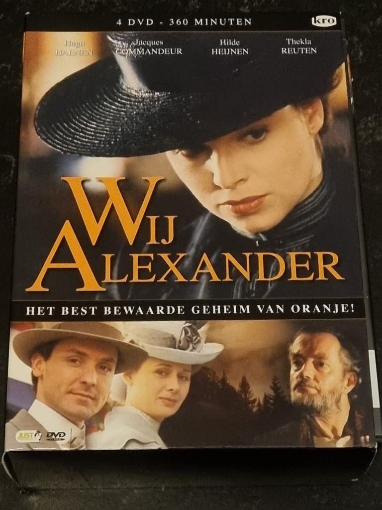 Wij Alexander - Het best bewaarde geheim van Oranje! (4 DVD), Cd's en Dvd's, Historisch of Kostuumdrama, Boxset, Ophalen of Verzenden