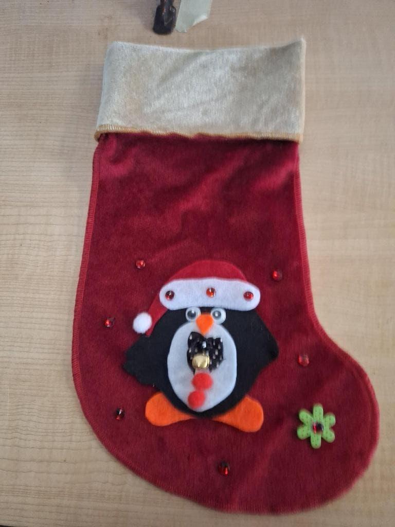 kerstsok, Diversen, Kerst, Ophalen of Verzenden, Zo goed als nieuw