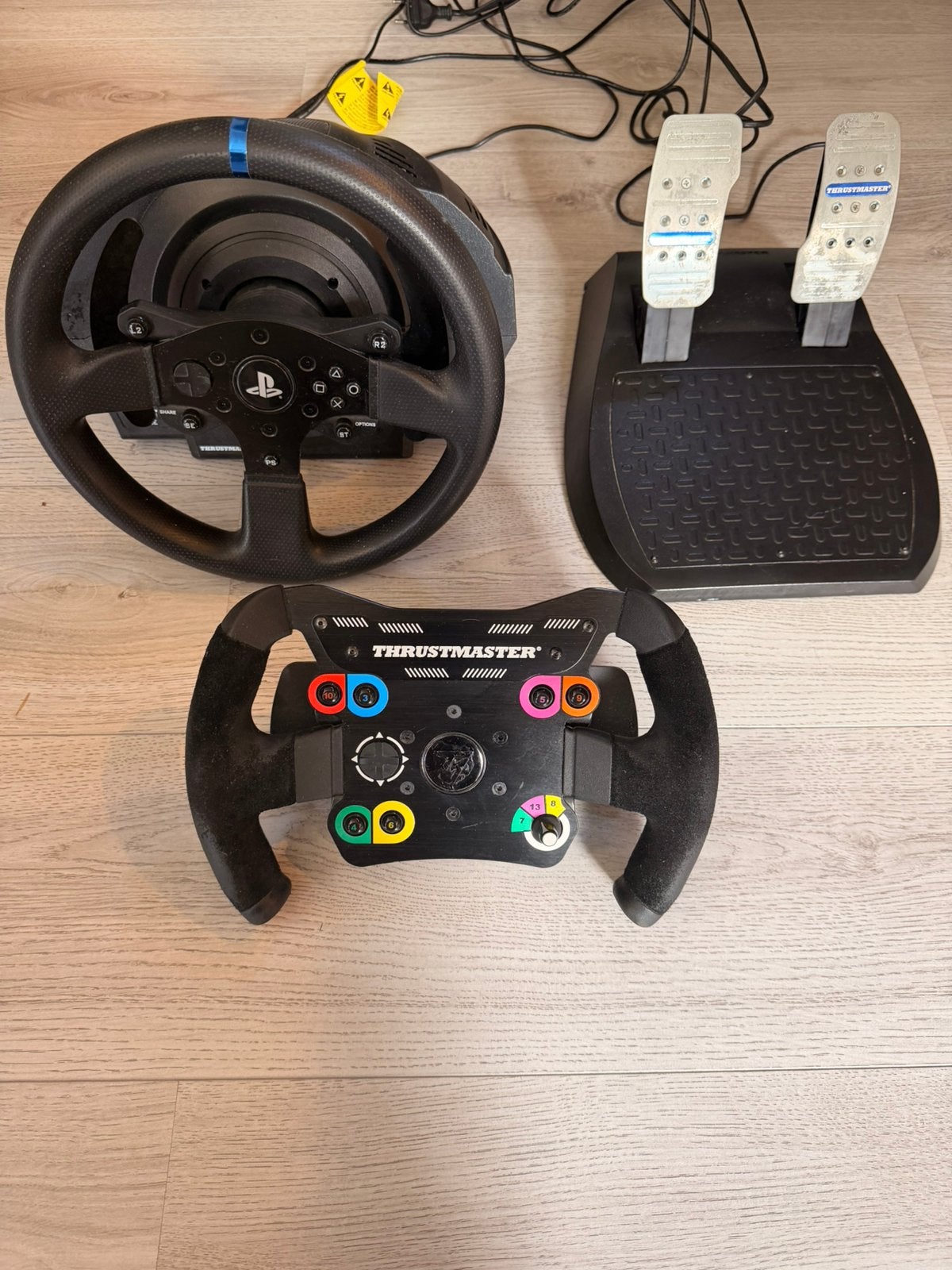 Thrustmaster T300 + Open Wheel stuur, Ophalen of Verzenden, Zo goed als nieuw