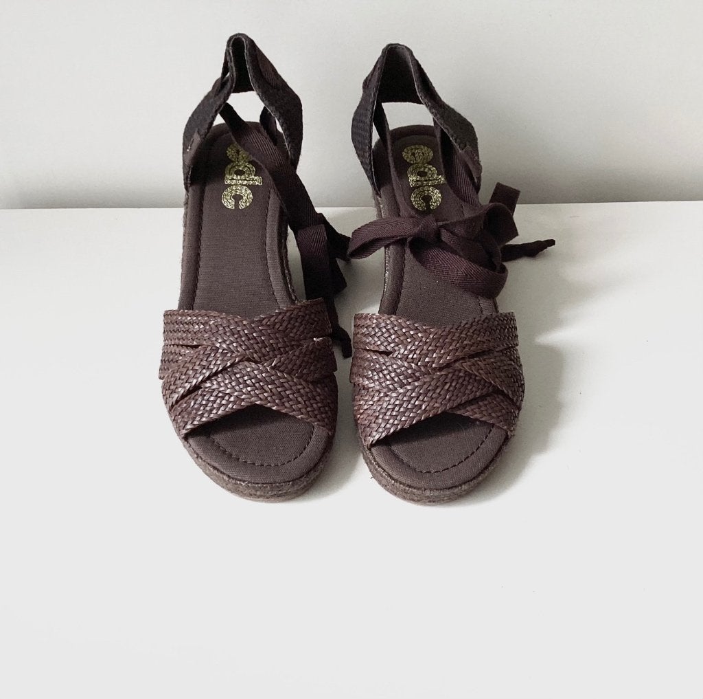 Nieuwe EDC By ESPRIT Espadrilles pumps mt 37, Ophalen, Bruin, Nieuw, Espadrilles of Moccasins