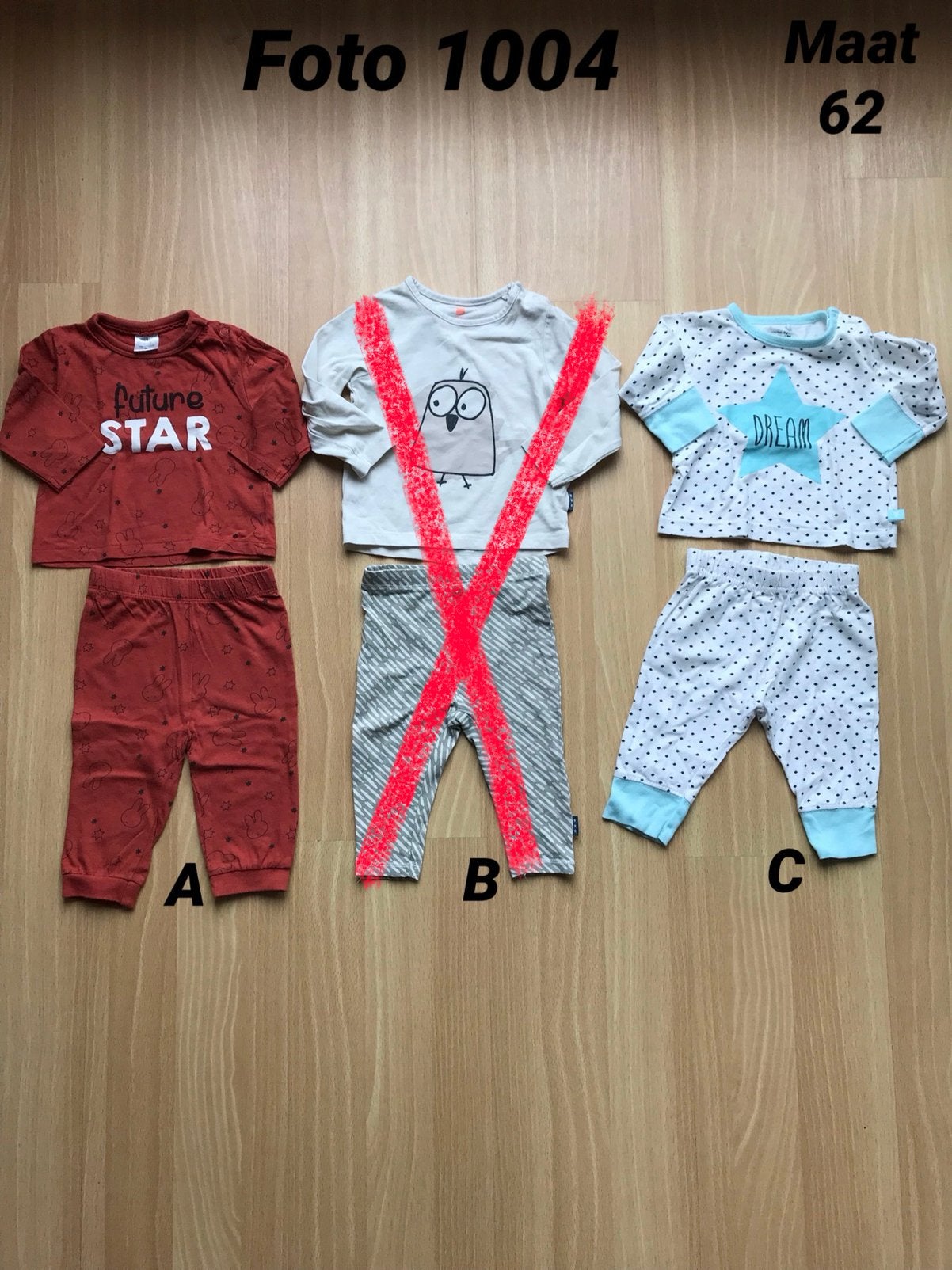Pyjama jongen maat 62 oa Nijntje hema *foto 1004*, Ophalen of Verzenden, Zo goed als nieuw, Jongetje, Nacht- of Onderkleding