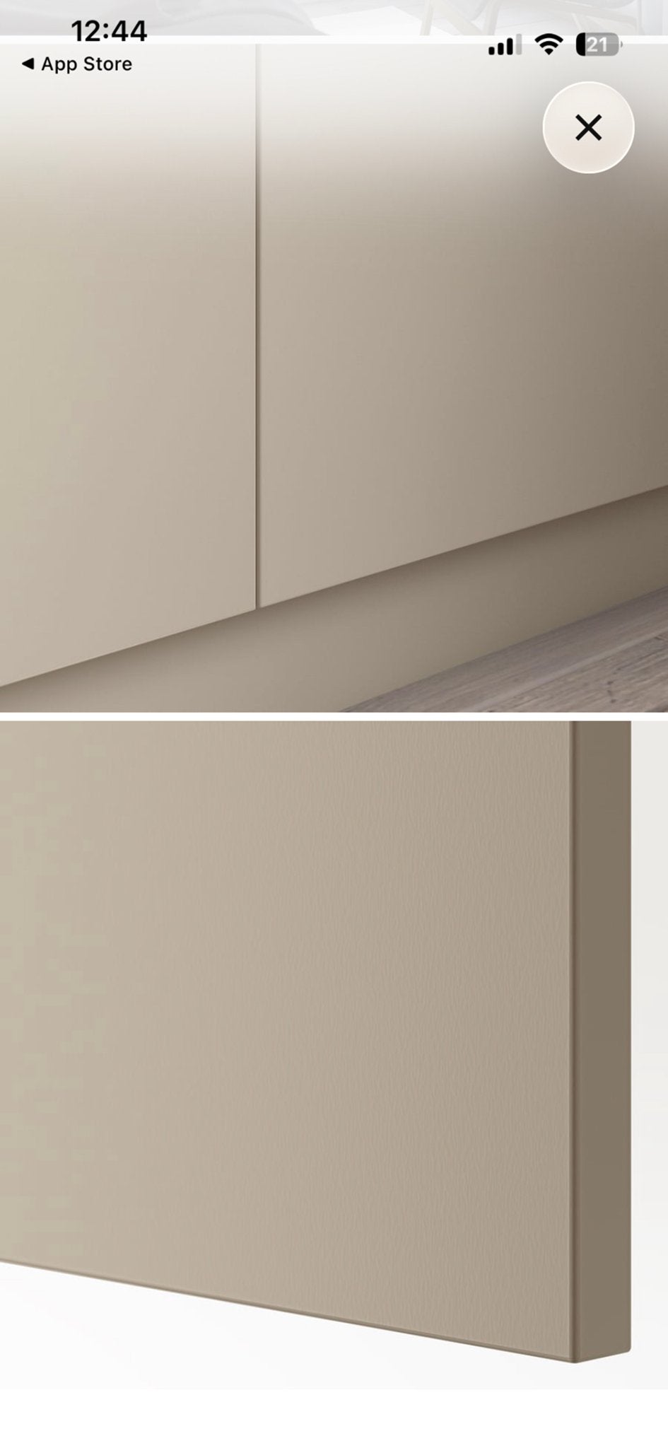 IKEA PAX Forsand Deur grijsbeige 50x229 cm, Ophalen, Minder dan 50 cm, 200 cm of meer, Nieuw