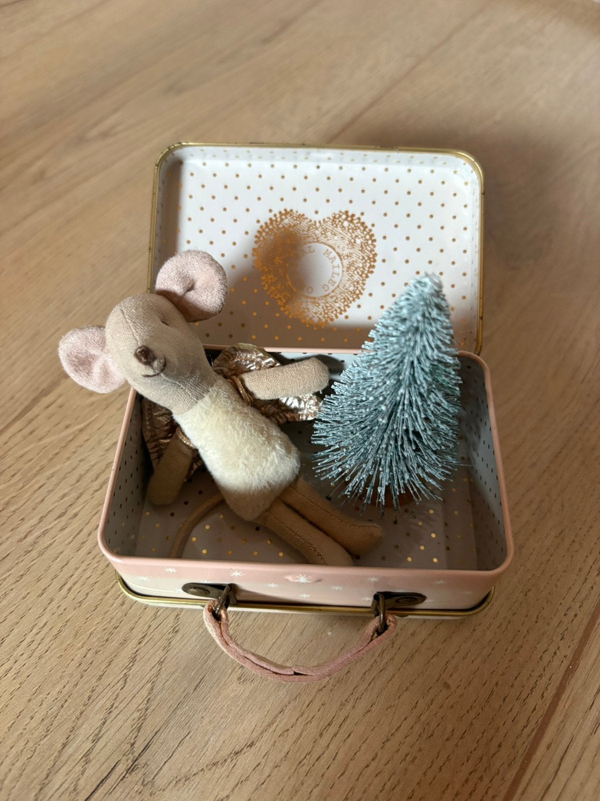 Maileg Kerst engel koffer, Ophalen of Verzenden, Zo goed als nieuw, Poppenhuis