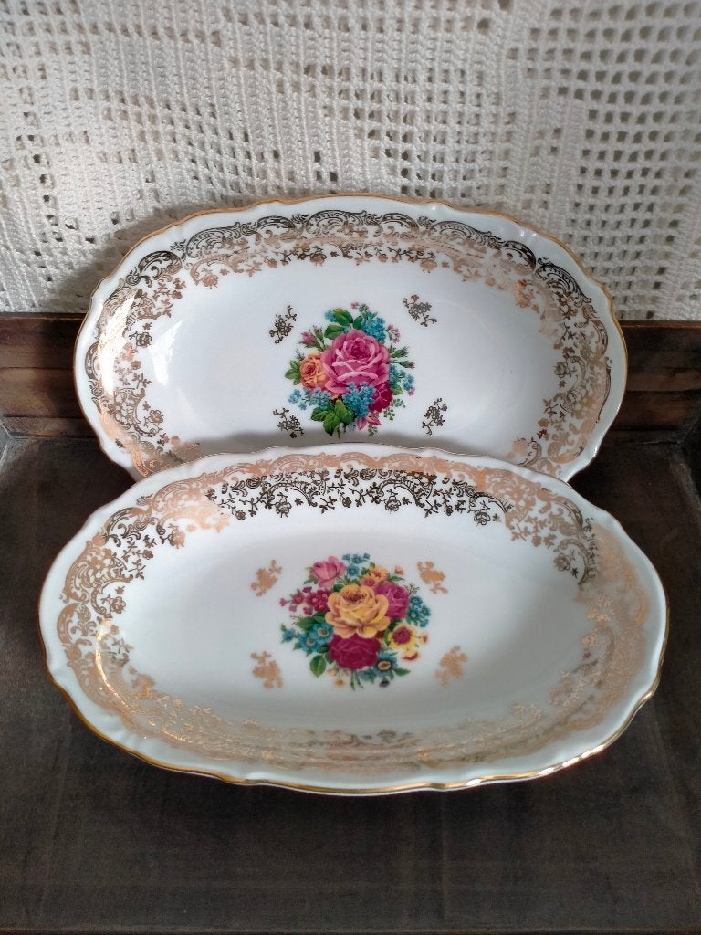 Porseleinen schaaltjes Bavaria Winterling set 2 st., Antiek en Kunst, Ophalen of Verzenden