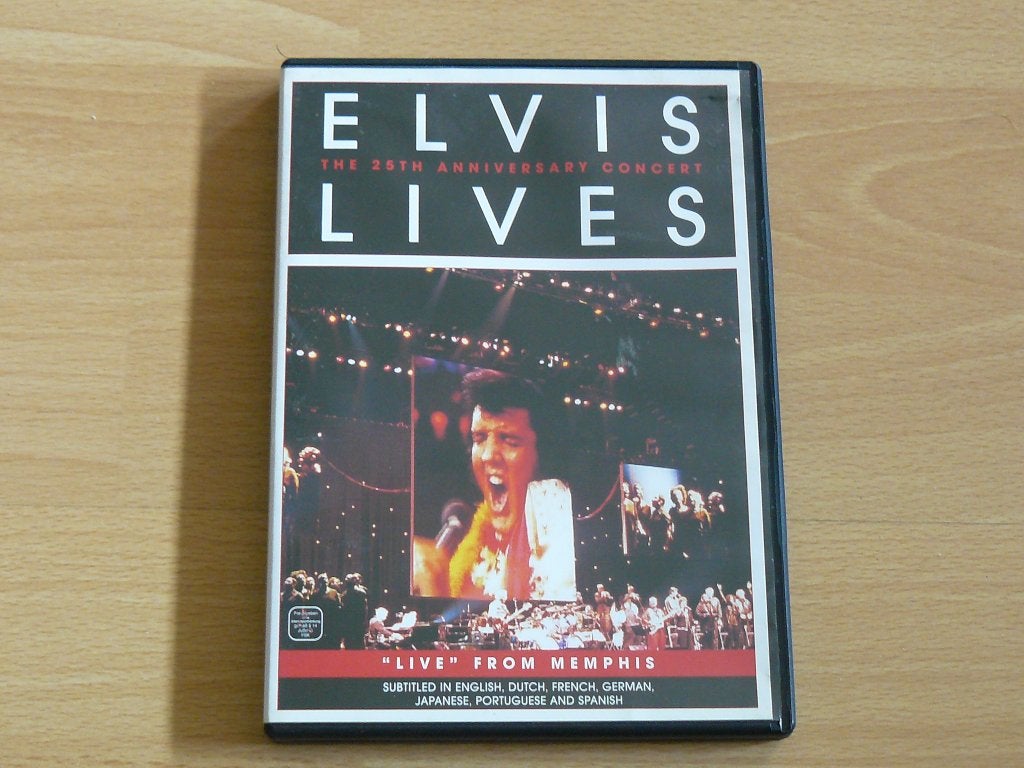 DVD Elvis Presley - Elvis lives , 25th anniversary concert, Alle leeftijden, Verzenden, Gebruikt