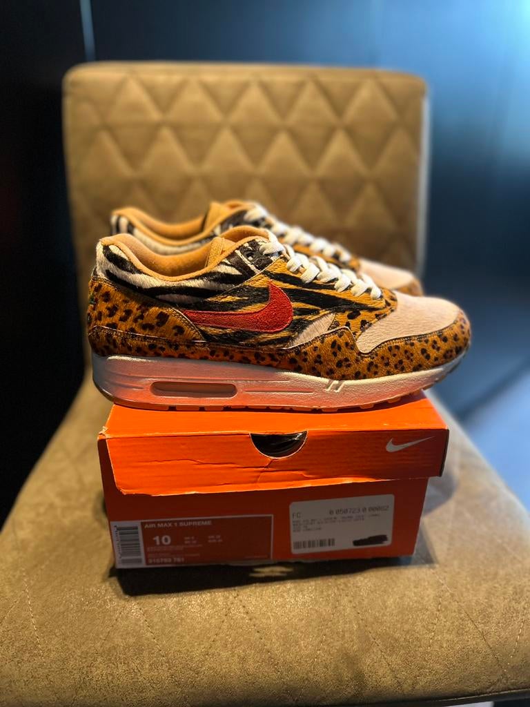 Nike Air Max 1 Animal US10 EU44 DS, Ophalen of Verzenden, Nieuw, Overige kleuren