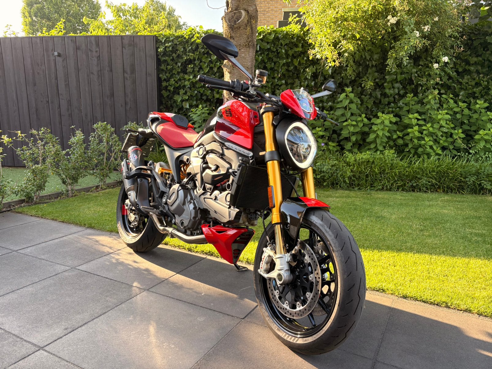 Ducati MONSTER SP (bj 2024), 2 cilinders, Occasion, Motorrijbewijs A, Handvatverwarming