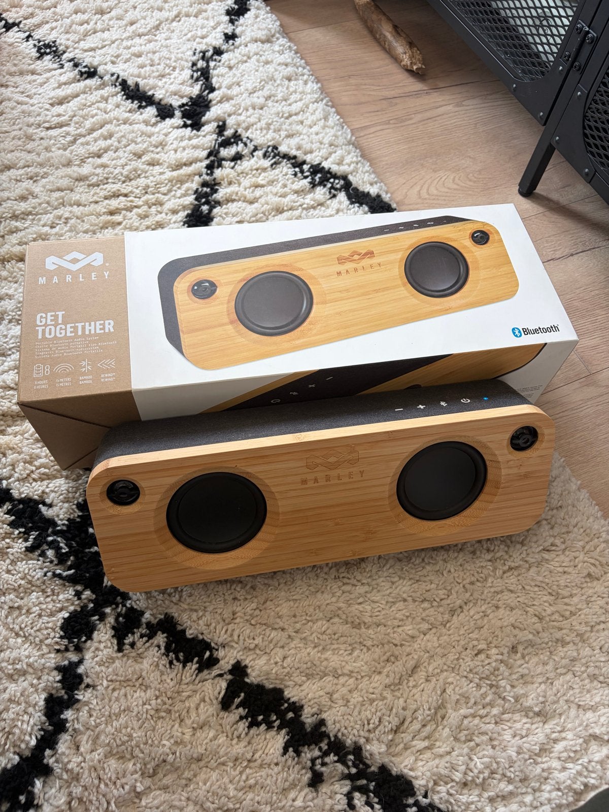 Marley Get Together Bluetooth Speaker, Audio, Tv en Foto, Luidsprekers, Zo goed als nieuw, Draagbare speaker, Bluetooth, Minder dan 60 watt