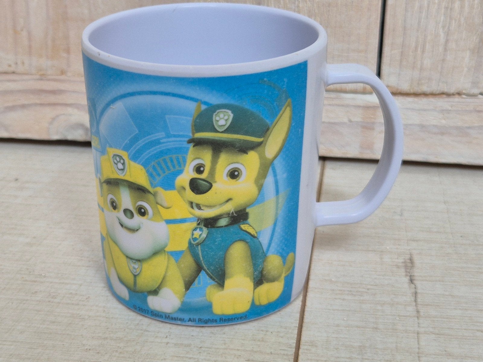 Paw Patrol plastic mok/ drinkbeker, Ophalen, Zo goed als nieuw