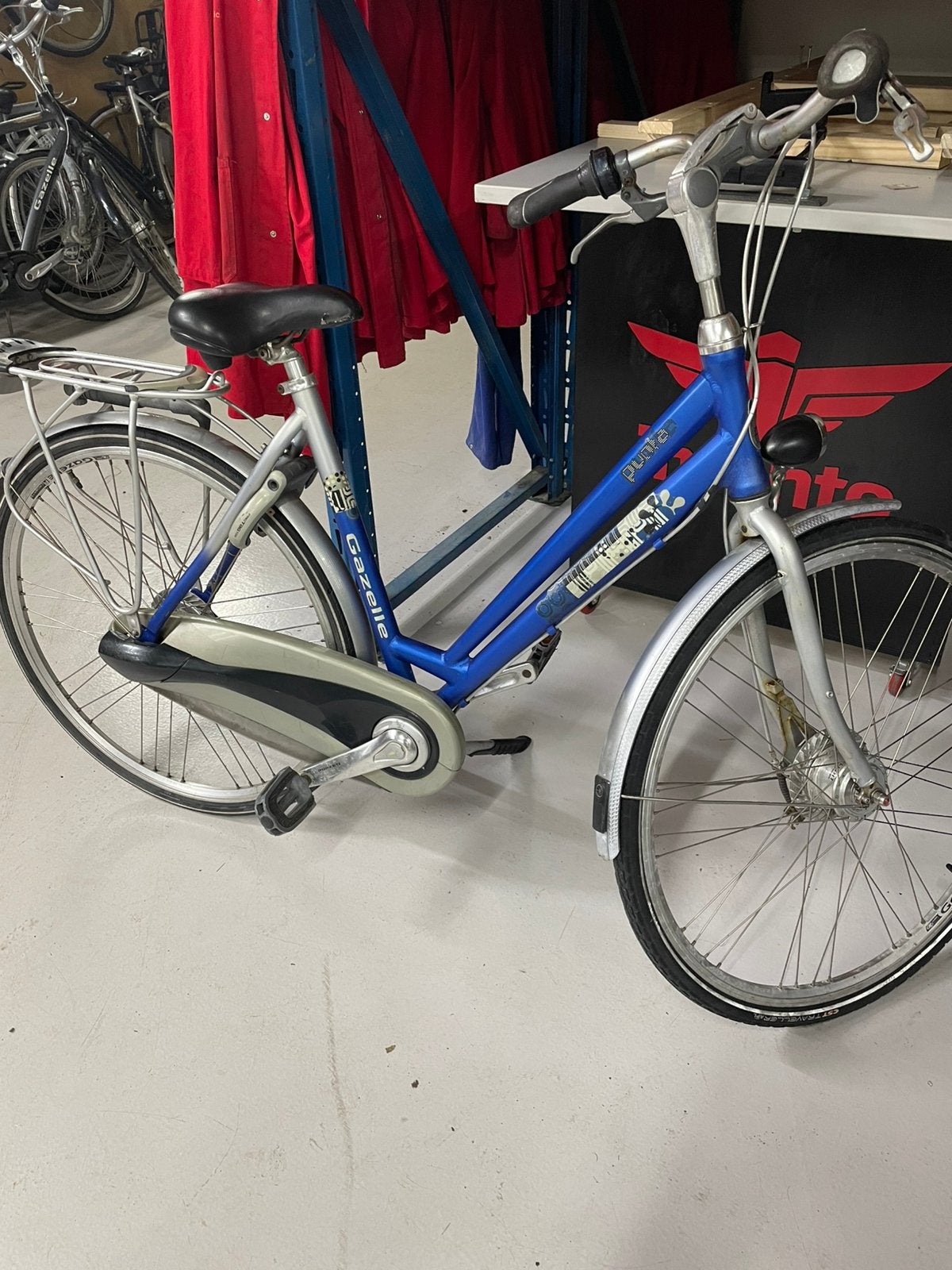 Mooie Gazelle Puncta meidenfiets, 3 versn met frame 52cm., Fietsen en Brommers, Gebruikt, Handrem, Trommelrem, Ophalen