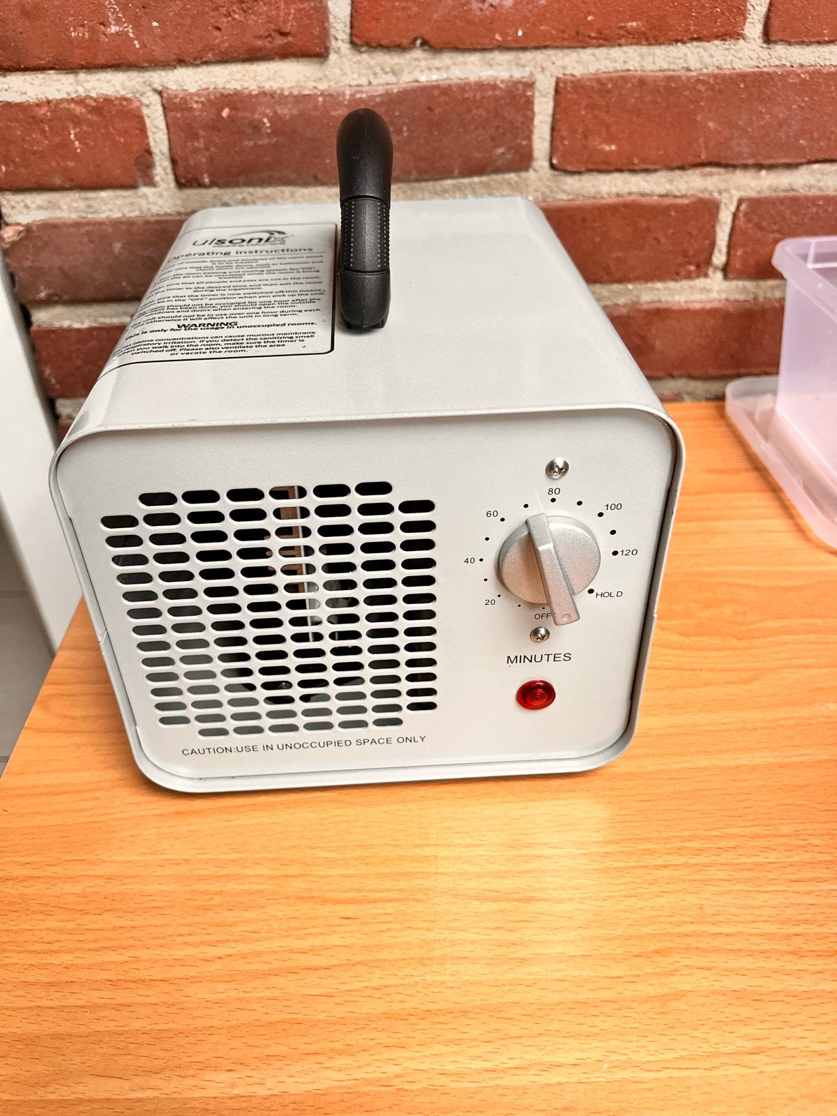 Ulsonix Ozonator AIRCLEAN 10G-ECO Ozonreiniger, Witgoed en Apparatuur, Ophalen, Zo goed als nieuw, Luchtreiniger