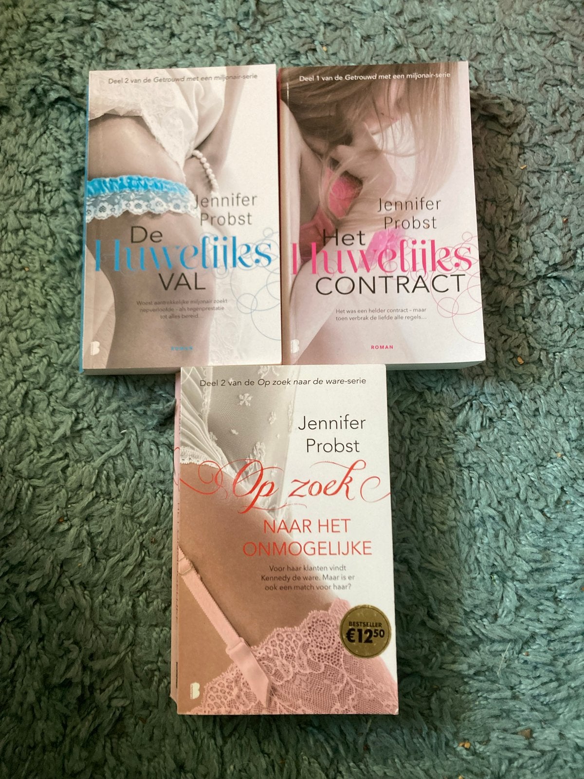 Jennifer Probst - Het Huwelijkscontract, De Huwelijksval, Op, Ophalen of Verzenden, Gelezen