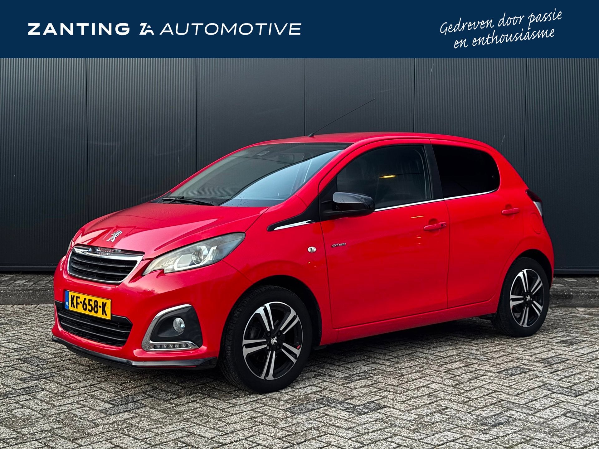 Peugeot 108 1.2 Puretech GT-Line | Camera | 100% Dealer Onde, Voorwielaandrijving, Stof, Gebruikt, 840 kg