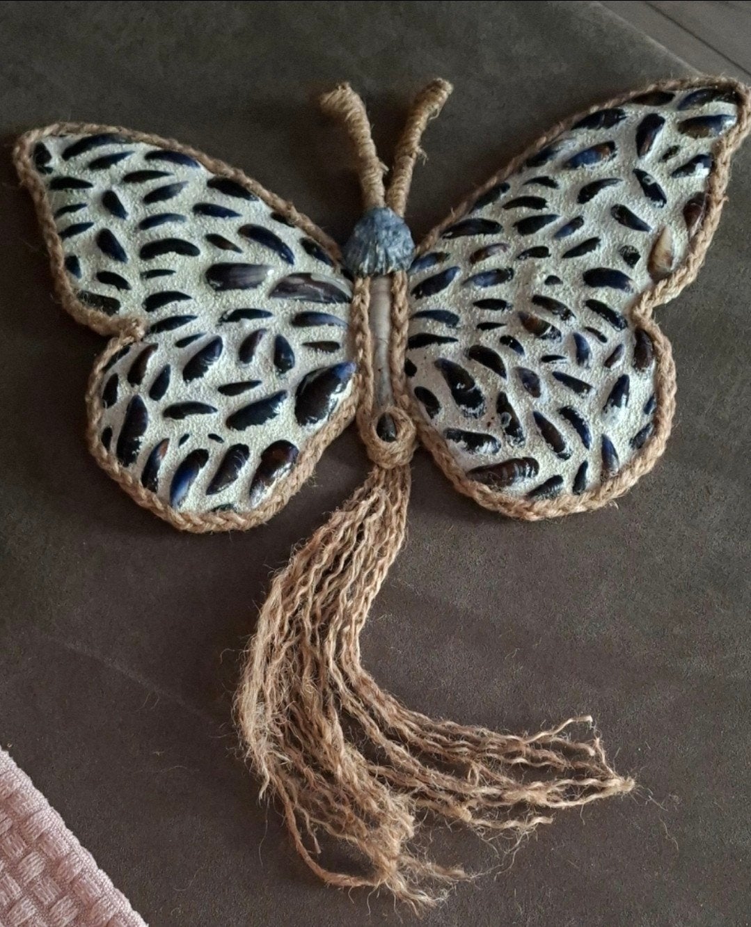 Gezocht decoratievlinders  voor binnen of buiten, Ophalen of Verzenden, Gebruikt, Meerkleurig, Metaal