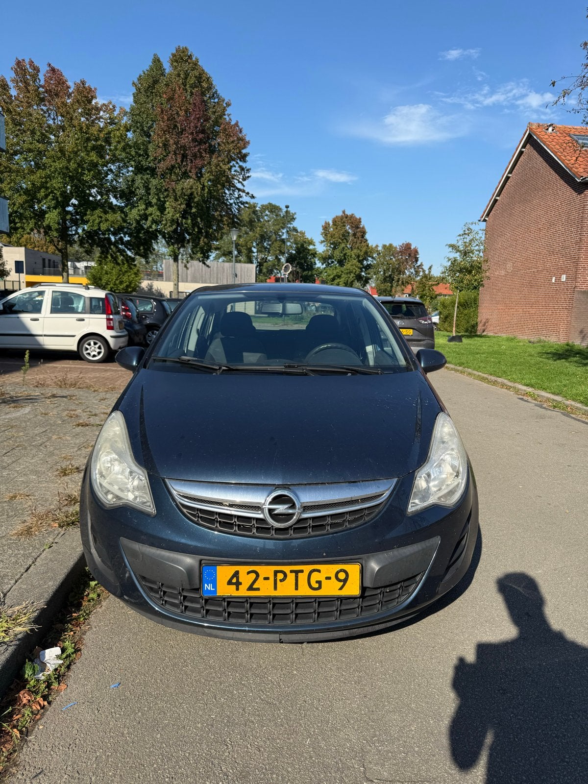 Opel Corsa 1.2 16V 5D 2011 Blauw, Auto's, Voorwielaandrijving, 4 cilinders, Blauw, 1229 cc